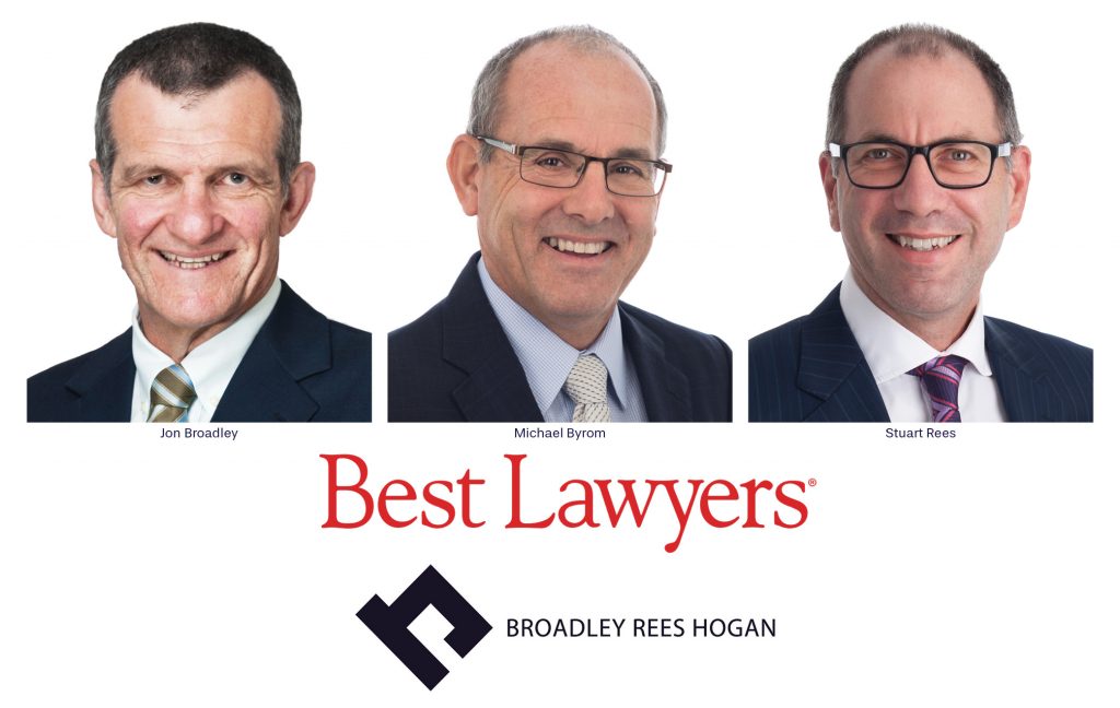 BRH Lawyers name in Best Lawyer 2021